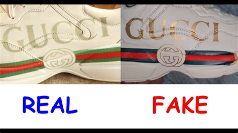 fake gucci print|how to tell if gucci shoes are real.